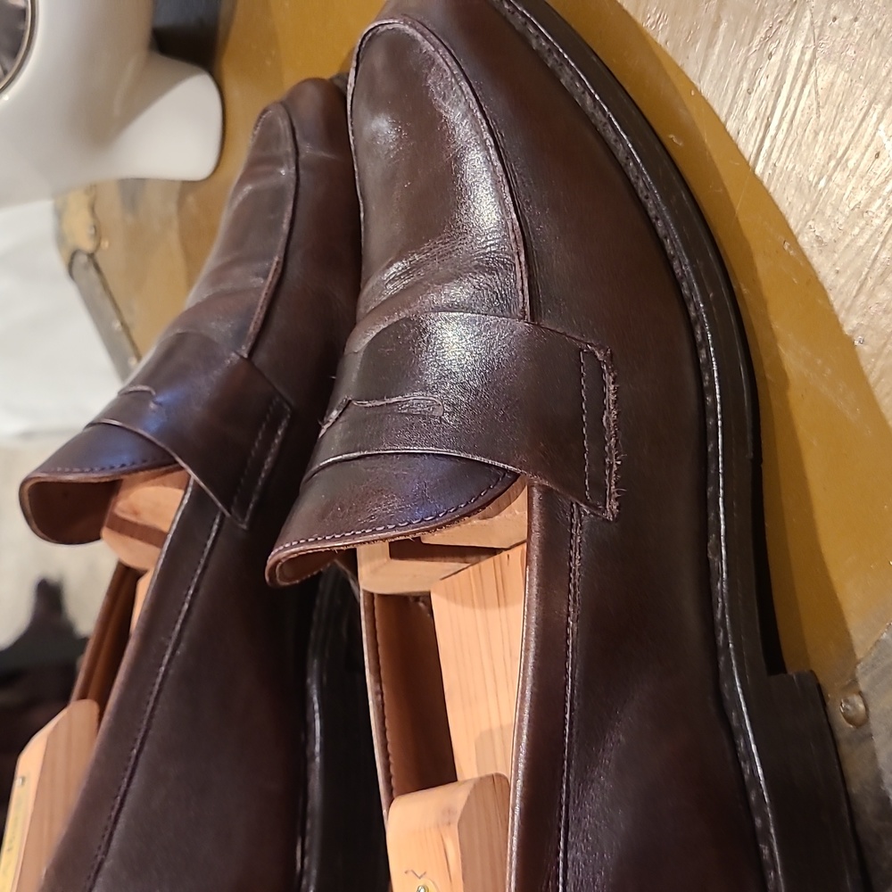 Brooks brothers penny loafers made in USA
